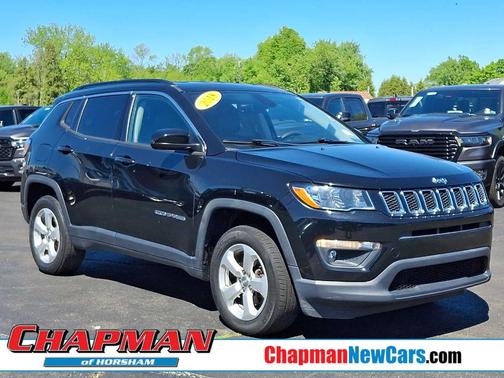 Diamond Black 2018 Jeep Compass Latitude