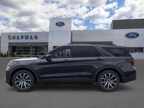 Agate Black Metallic 2026 Ford Explorer ST-Line