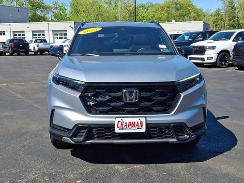 Solar Silver Metallic 2025 Honda CR-V Hybrid Sport-L