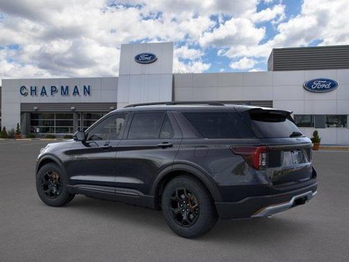 Agate Black Metallic 2026 Ford Explorer Tremor