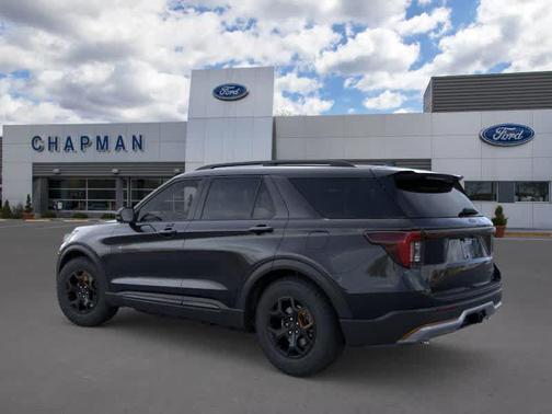 Agate Black Metallic 2026 Ford Explorer Tremor