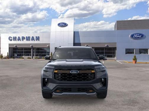 Agate Black Metallic 2026 Ford Explorer Tremor