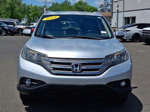 Alabaster Silver Metallic 2013 Honda CR-V EX-L
