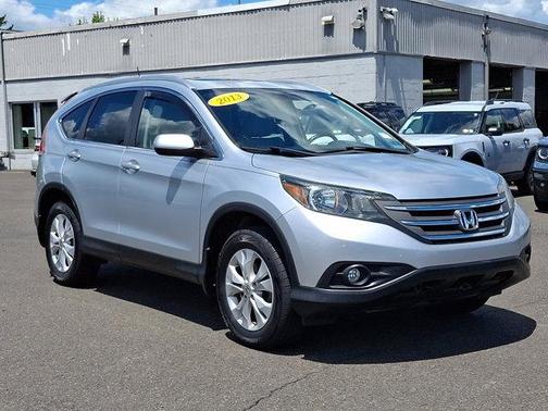 Alabaster Silver Metallic 2013 Honda CR-V EX-L