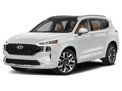 Serenity White Pearl 2023 Hyundai SANTA FE Calligraphy