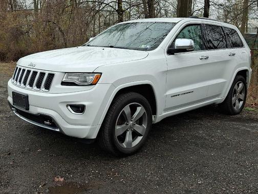 Bright White Clearcoat 2014 Jeep Grand Cherokee Overland