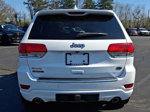 Bright White Clearcoat 2014 Jeep Grand Cherokee Overland