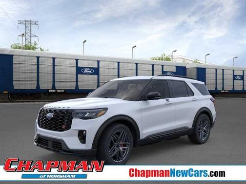 Space White Metallic 2026 Ford Explorer ST