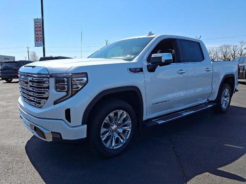 White Frost Tri-Coat 2024 GMC Sierra 1500 Denali
