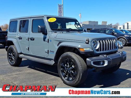 Anvil Clearcoat 2025 Jeep Wrangler 4xe Sahara