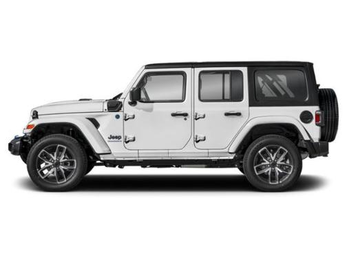 Black 2024 Jeep Wrangler 4xe Sport