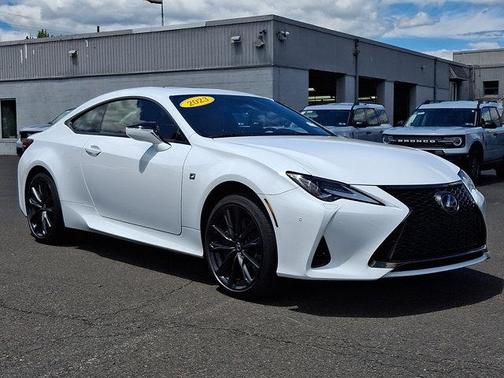 Ultra White 2023 Lexus RC 300 F Sport