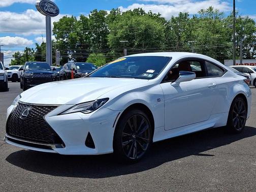 Ultra White 2023 Lexus RC 300 F Sport