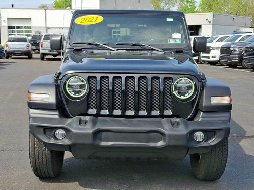 Black Clearcoat 2021 Jeep Wrangler Unlimited Sport