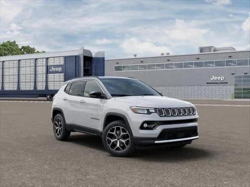 Bright White Clearcoat 2026 Jeep Compass Limited