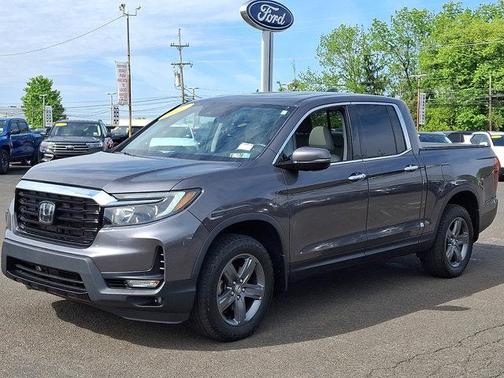 Modern Steel Metallic 2022 Honda Ridgeline RTL-E