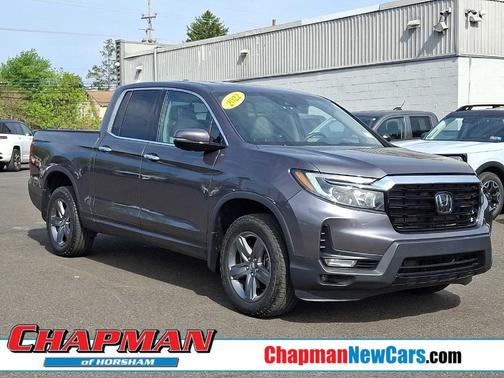 Modern Steel Metallic 2022 Honda Ridgeline RTL-E