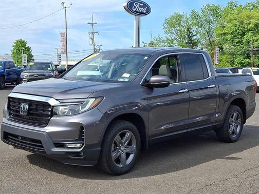 Modern Steel Metallic 2022 Honda Ridgeline RTL-E
