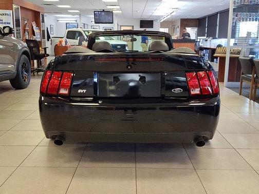 Black 2004 Ford Mustang SVT Cobra