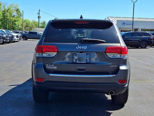 Granite Crystal Clearcoat Metallic 2018 Jeep Grand Cherokee Limited