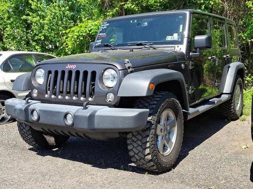 Granite Crystal Clearcoat Metallic 2018 Jeep Wrangler JK Unlimited Sport
