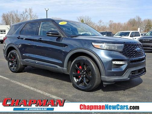 Stone Blue Metallic 2022 Ford Explorer ST