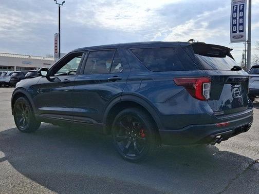 Stone Blue Metallic 2022 Ford Explorer ST