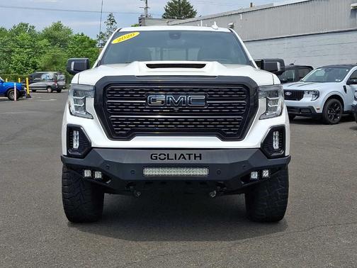 White Frost Tri-Coat 2020 GMC Sierra 1500 Denali