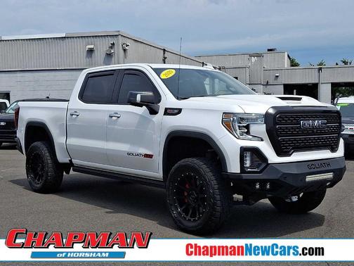 White Frost Tri-Coat 2020 GMC Sierra 1500 Denali
