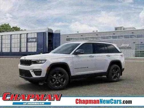 Bright White Clearcoat 2025 Jeep Grand Cherokee Limited