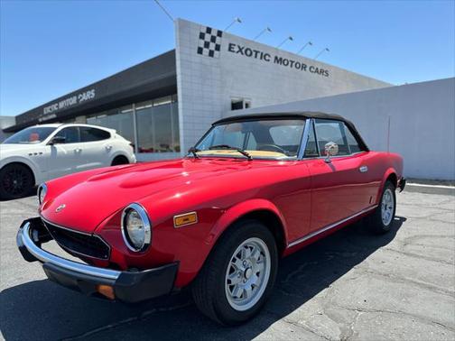 1982 FIAT Spider 2000 Base