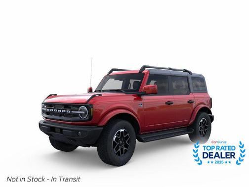 Ruby Red Metallic Tinted Clearcoat 2026 Ford Bronco Outer Banks