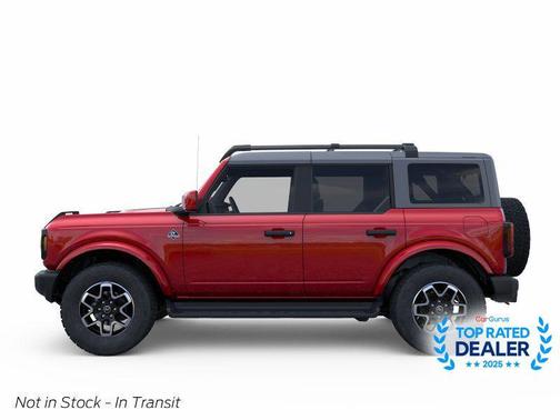 Ruby Red Metallic Tinted Clearcoat 2026 Ford Bronco Outer Banks