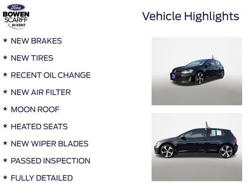 2015 Volkswagen Golf GTI 2.0T SE 2-Door