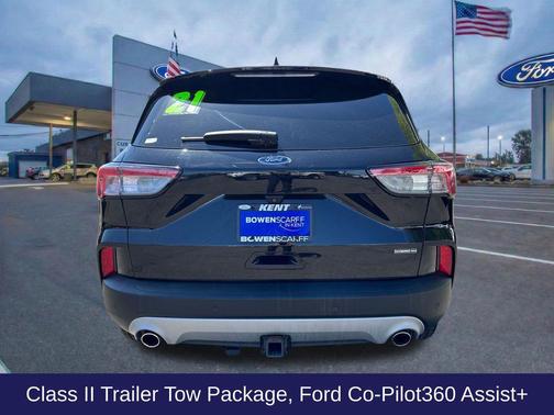 Agate Black Metallic 2021 Ford Escape SEL