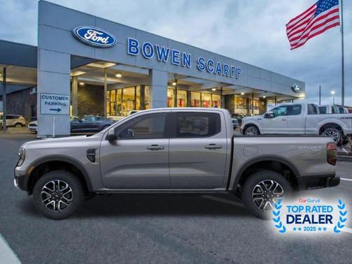 Carbonized Gray Metallic 2026 Ford Ranger LARIAT