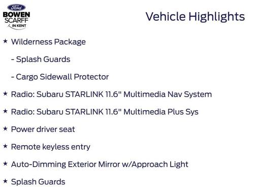 2023 Subaru Outback Wilderness