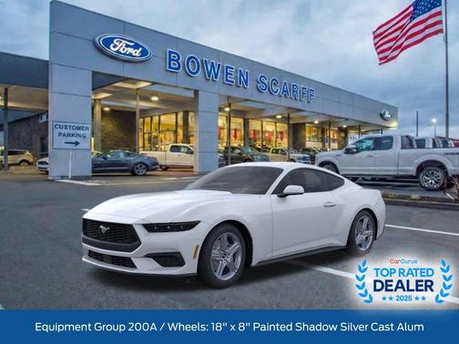 Oxford White 2026 Ford Mustang EcoBoost Premium Coupe