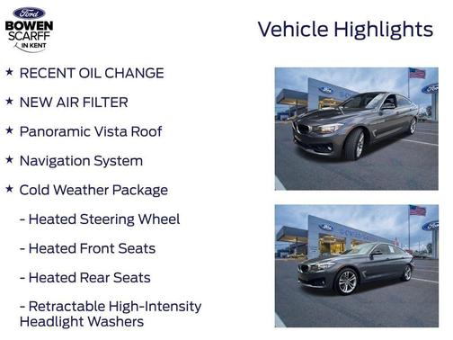 Mineral Gray Metallic 2015 BMW 328 Gran Turismo xDrive