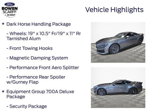 2025 Ford Mustang Dark Horse Fastback