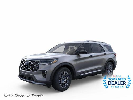 Carbonized Gray Metallic 2026 Ford Explorer Platinum