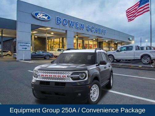 Shadow Black 2025 Ford Bronco Sport Heritage