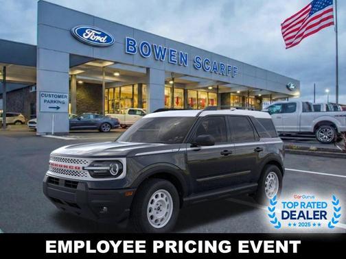 Shadow Black 2025 Ford Bronco Sport Heritage