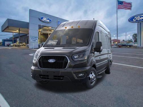 Agate Black Metallic 2026 Ford Transit-350 XLT
