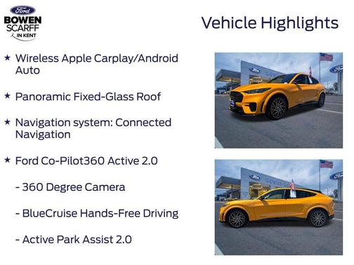 Cyber Orange Metallic Tricoat 2022 Ford Mustang Mach-E GT