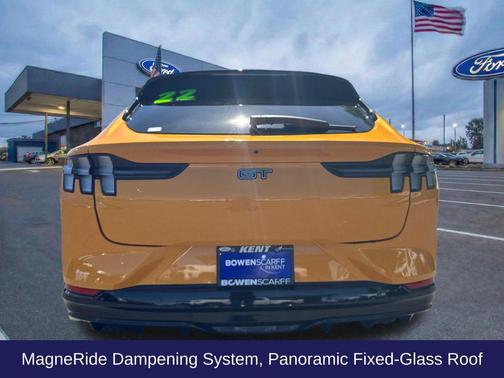Cyber Orange Metallic Tricoat 2022 Ford Mustang Mach-E GT