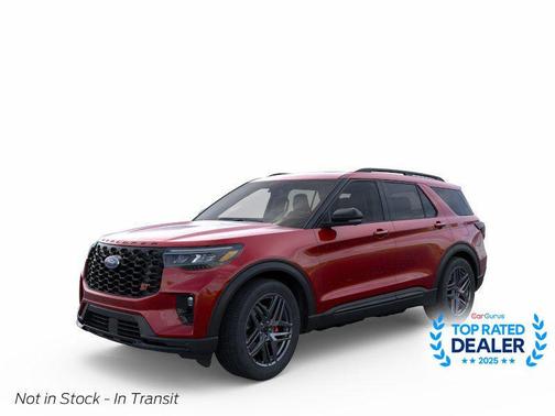 Rapid Red Metallic Tinted Clearcoat 2026 Ford Explorer ST