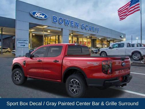 Ruby Red Metallic Tinted Clearcoat 2025 Ford Ranger XLT