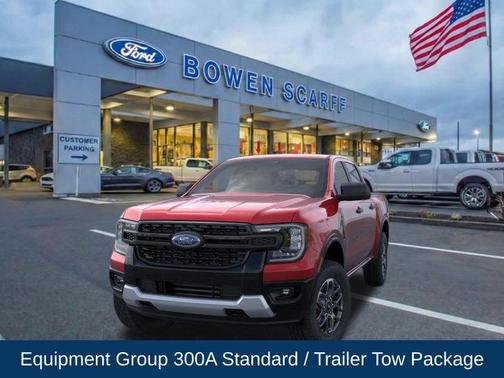 Ruby Red Metallic Tinted Clearcoat 2025 Ford Ranger XLT