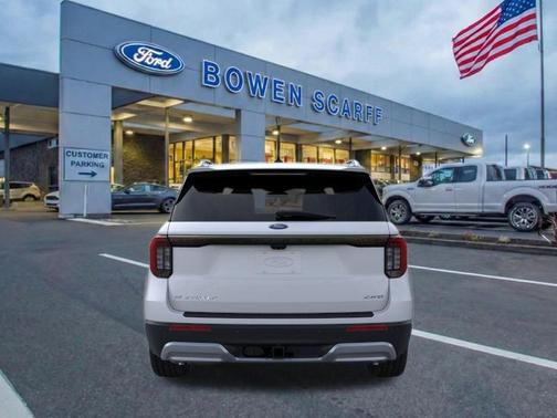 Space White Metallic 2026 Ford Explorer Platinum